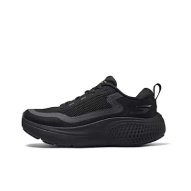 Skechers Cushioning Wear-Resistant Low-Top Casual Running Shoes Women's Black-0