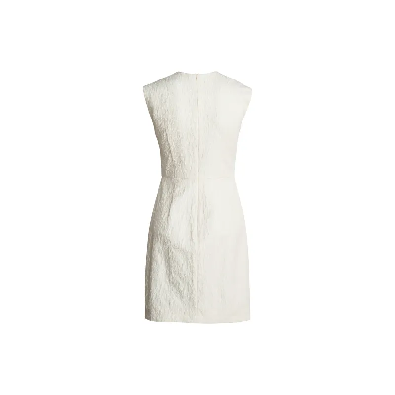ROEYSHOUSE Sleeveless Dress Women's Ecru-1