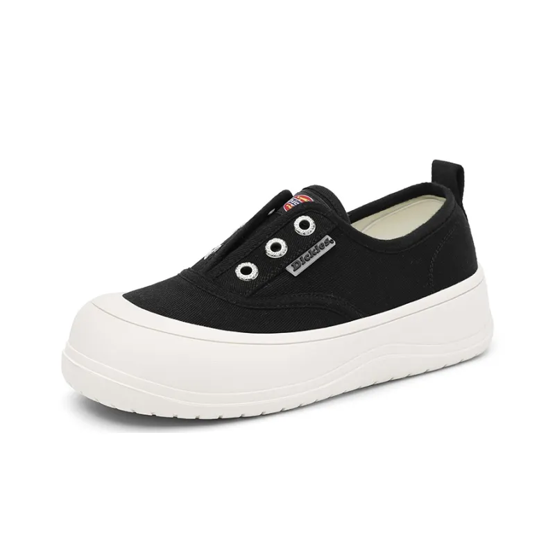 Dickies Low Top Skateboard Shoes Women's Black-1