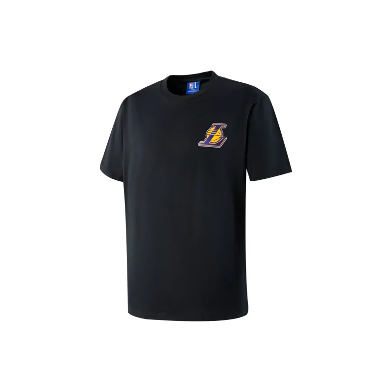 NBA Los Angeles Lakers Player Number Collection T Shirt Unisex Black-1