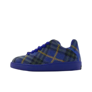 Burberry Checked Knitted Sneakers