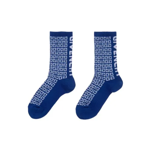 GIVENCHY Mid-Calf Socks Men's Blue