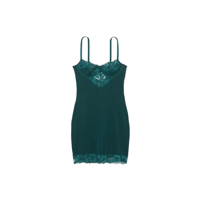 VICTORIA'S SECRET Nightgown Women's Ivy Green-0
