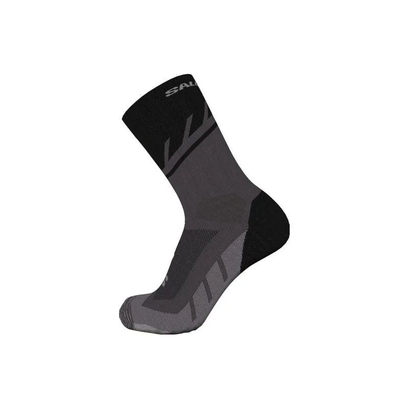 SALOMON Mid-Calf Socks Unisex 1 Pack Black-1