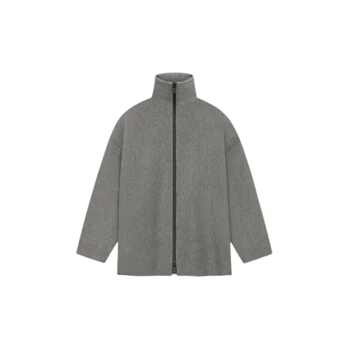 Fear Of God Jackets Women's Mixed Gray/Melange Ash