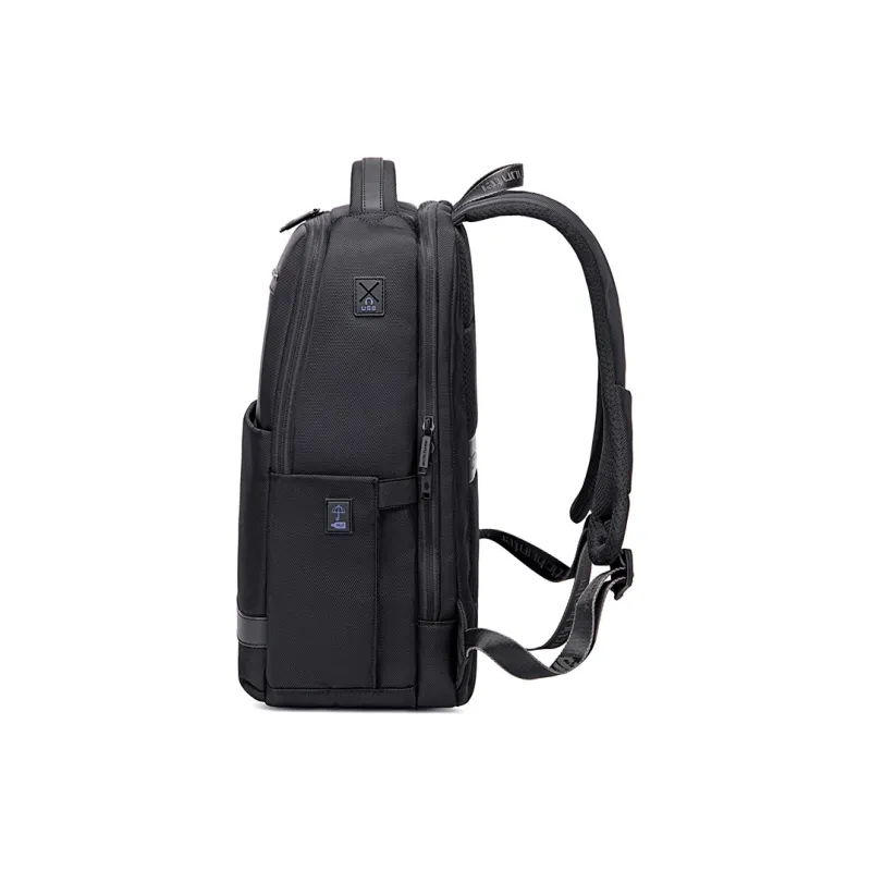 ARCTIC HUNTER Polyester Backpack Regular Men's Black/Gray/Blue-3