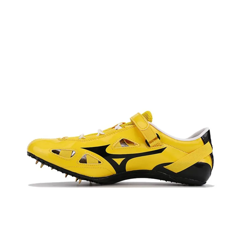 Mizuno Lightning Bird Upgraded Anti-Slip Wear-Resistant Low-Top Running Shoes Unisex Yellow-0