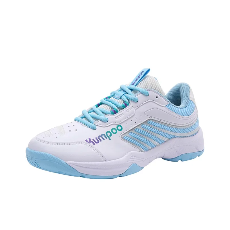 KUMPOO Talon Cushioning Anti Slip Wear Resistant Breathable Supportive Lightweight Low Top Badminton Shoes Unisex-0