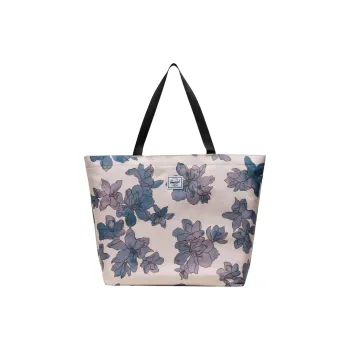 Herschel Polycarbonate Tote Bag Shopping Bag Shoulder Bag Handbag Unisex Moonlight Floral Waves