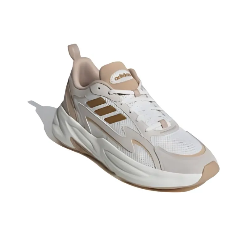 Adidas Ozwave Low-Top Chunky Sneakers Unisex White Brown-2
