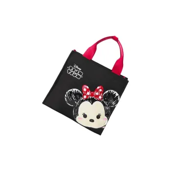 Disney Polyester Shoulder Bag Unisex Black/Green