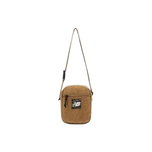 New Balance Fabric Shoulder Bag Crossbody Bag Regular Unisex Brown