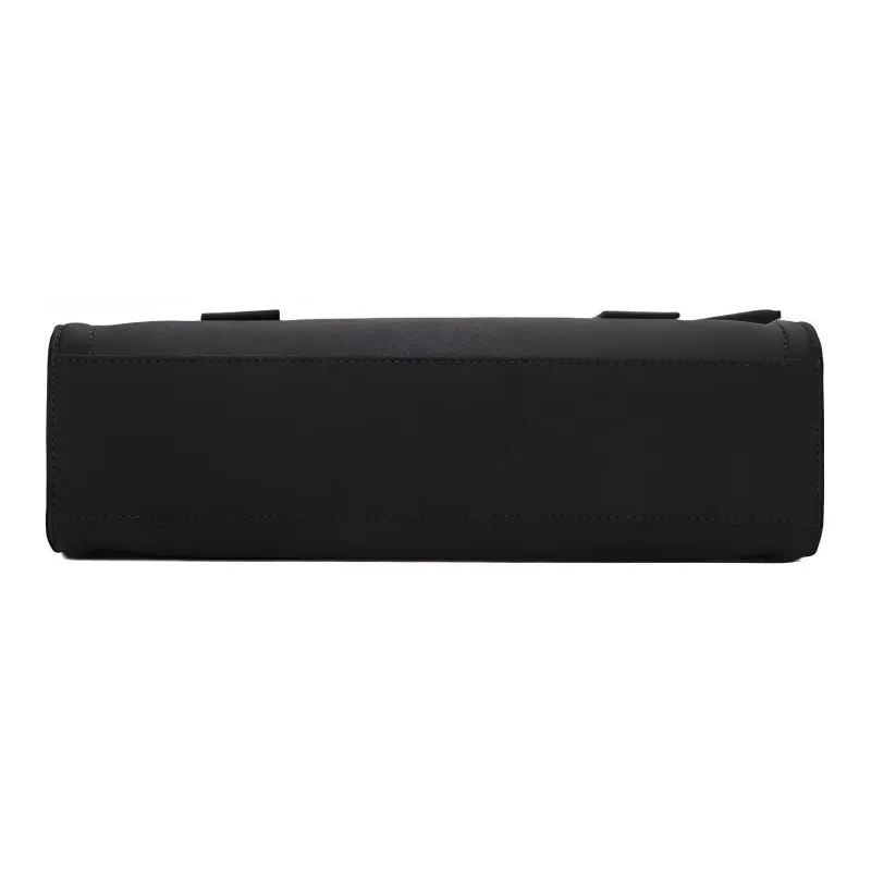 ELLE HOMME Fabric Shoulder Bag Crossbody Bag Small Size Men's Black-5