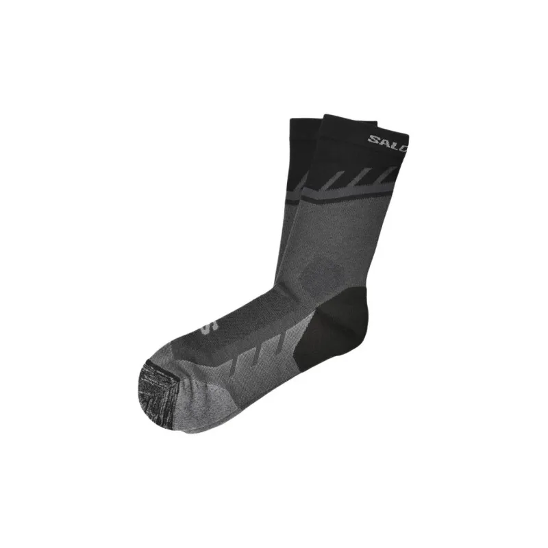 SALOMON Mid-Calf Socks Unisex 1 Pack Black-0