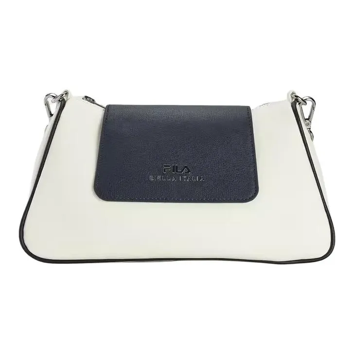 FILA Polyurethane Bonded PU Bonded Synthetic Leather Crossbody Bag Shoulder Bag Mini Women's Ivory-0