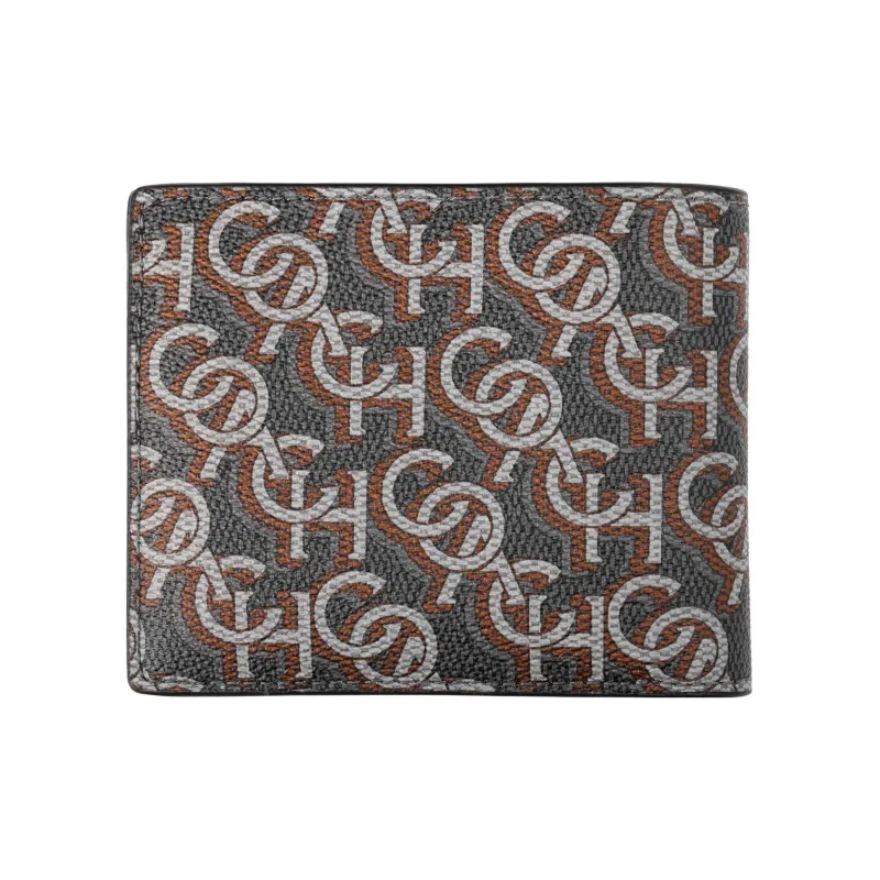 COACH 3 IN 1 Wallet Canvas With Leather Card Holder, Wallet Men's Black-2