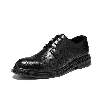 Beidouniao Dress Shoes Men's Black