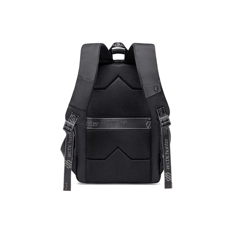 ARCTIC HUNTER Polyester Backpack Regular Men's Black/Gray/Blue-2