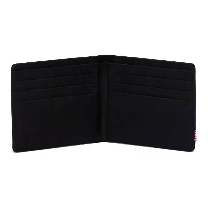Herschel Polyester Wallets Card Holders Regular Unisex Black Navy Blue-1