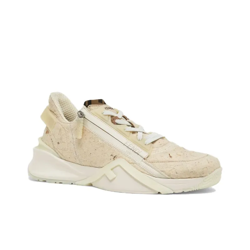 Kengo Kuma x FENDI Low-Top Casual Shoes Men's Ecru-2