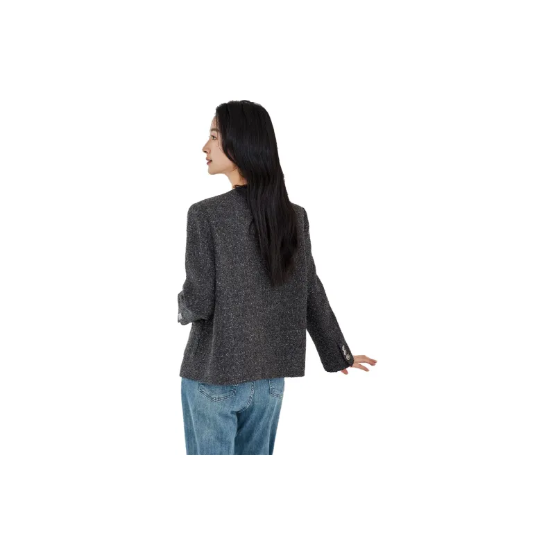 Coonesha Cropped Coats Women's-1