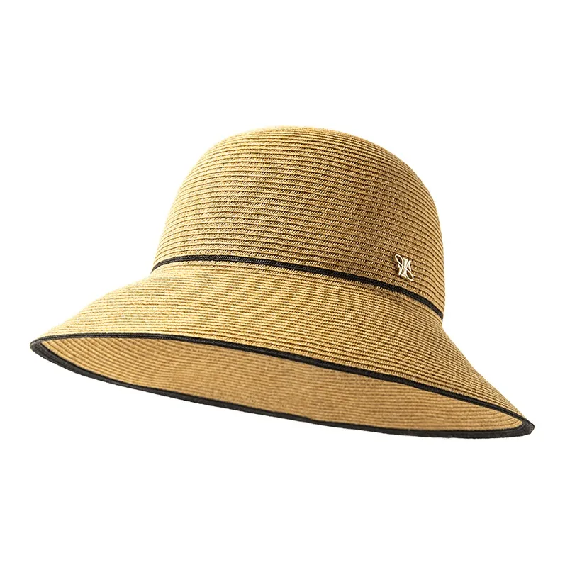 Fancet Studios Cellulose Material Sun Protection Hats Women's Multicolor-0