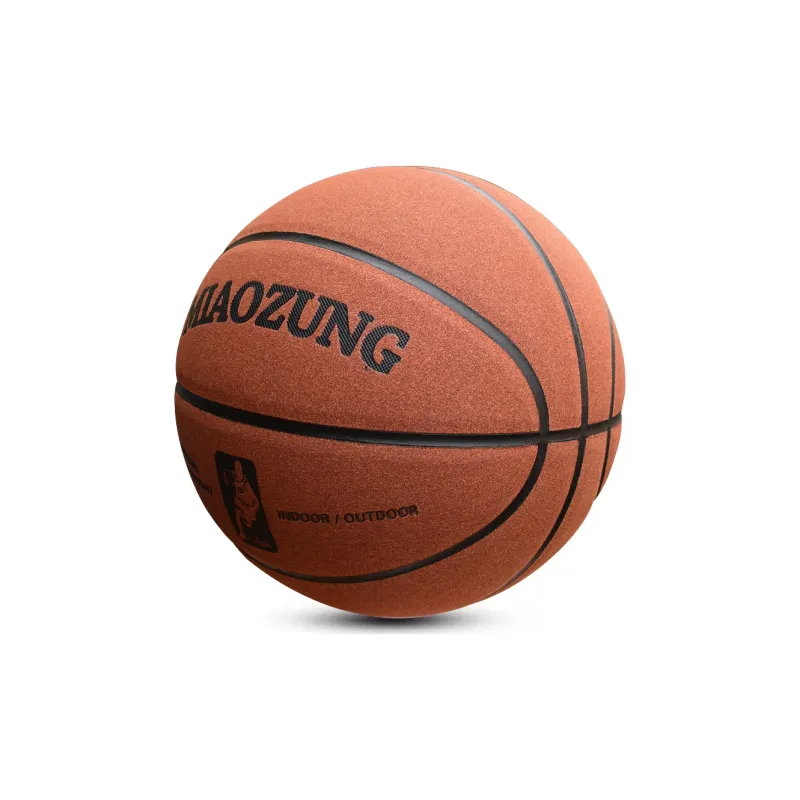 MIAOZUNG Microfiber Leather Basketball Caramel Size 7 Training Match Unisex-1