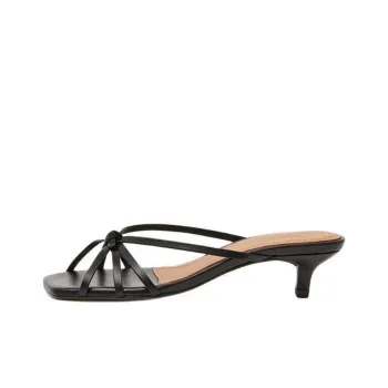 FLATTERED Slide Slippers 3.5cm Women's Black
