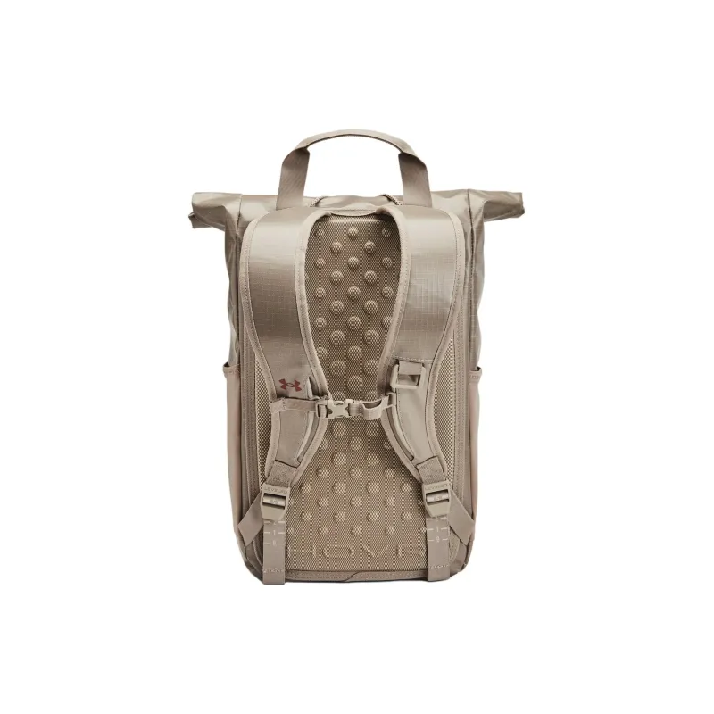 Under Armour Polyester Backpack Small Size Men's Timberwolves Gray Brown With Silt-1