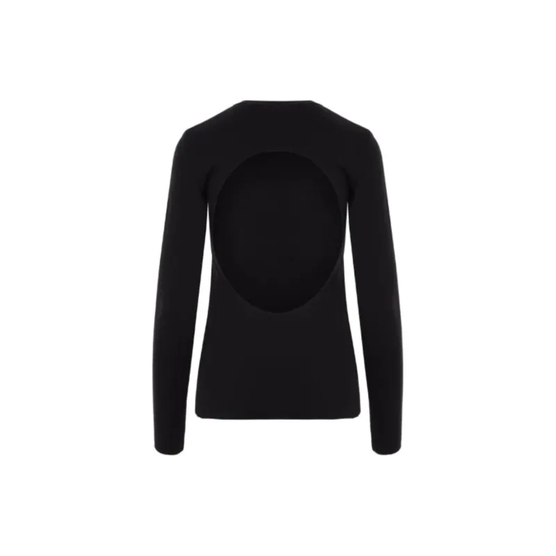 Valentino Long Sleeved Crewneck Knitted Jumper-1