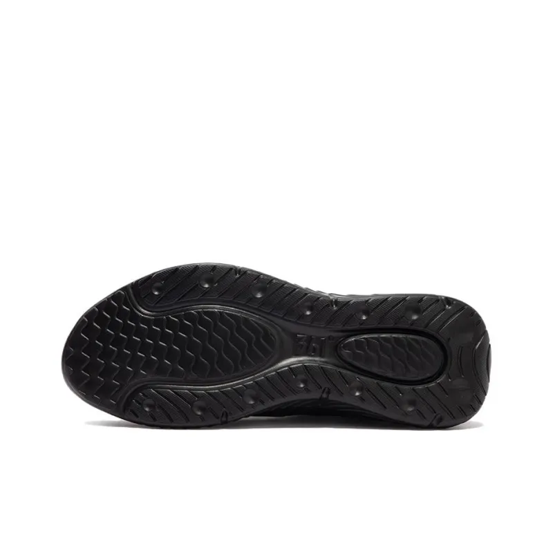361° Cushioning Abrasion Resistant Breathable Low Top Running Shoes Men's Black-4