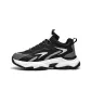Black White Unlined Shoes