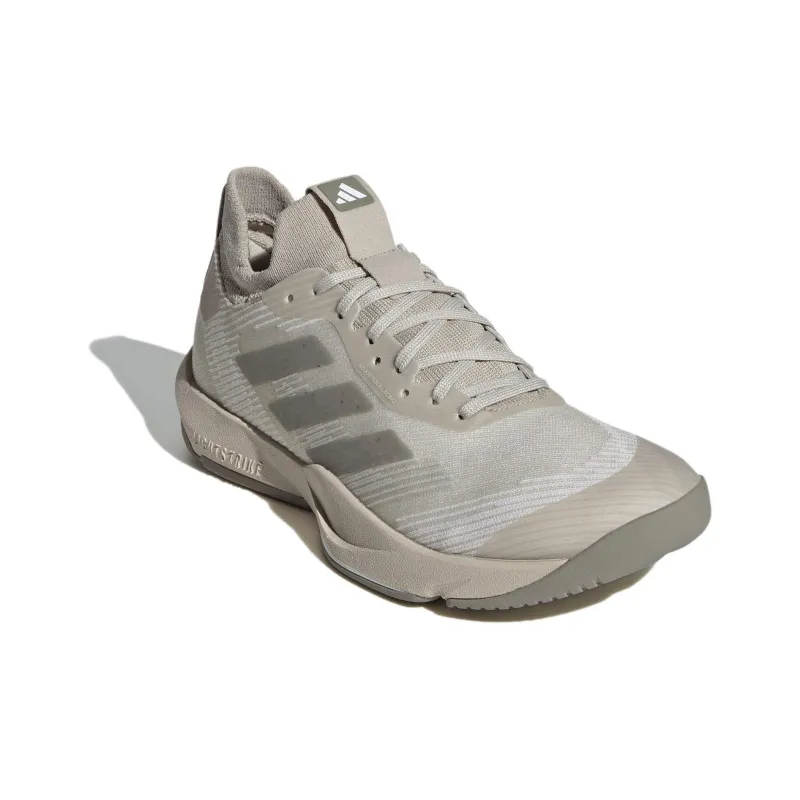 Adidas RAPIDMOVE ADV Anti Slip Wear Resistant Low Top Training Shoes Women's Gray White-2