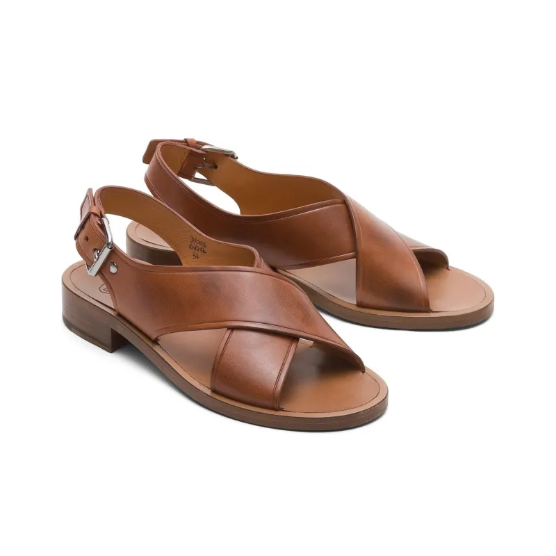 CHURCH'S Leather Flat Sandal-2