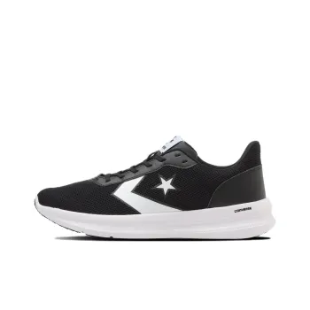 Converse Daystar Cushioning Wear-Resistant Low-Top Running Shoes Unisex Black White Japan Version