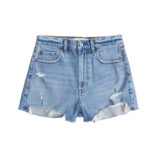 Abercrombie＆Fitch Denim Shorts Women's Blue