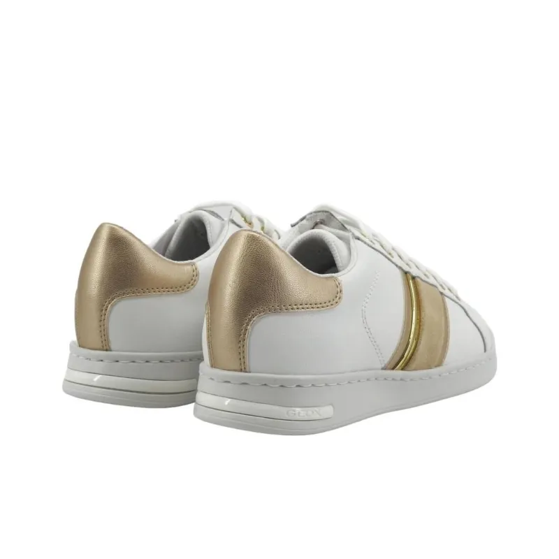 GEOX Lightweight Low Top Skateboard Shoes Women's White-3