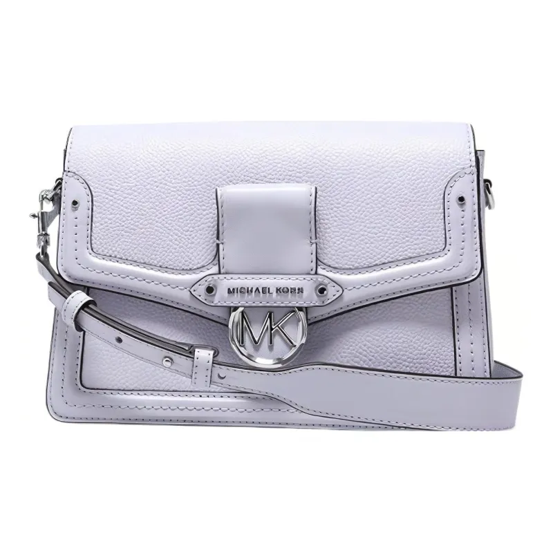MICHAEL KORS Jessie Leather Cow Leather Shoulder Bag Crossbody Bag Medium Size Women's Haze Purple-0