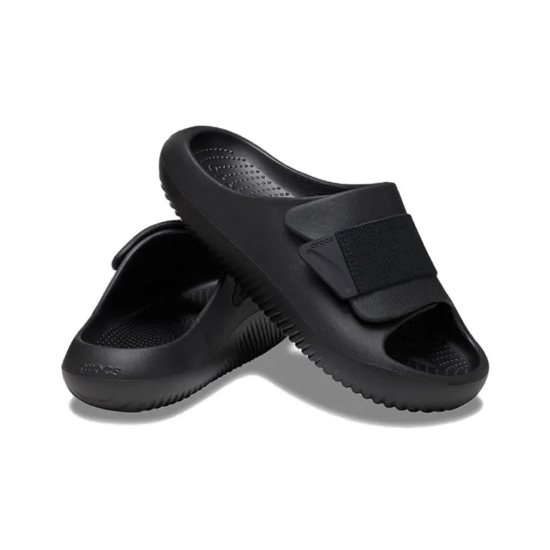 Crocs Mellow Luxe Slide 'Black'-2