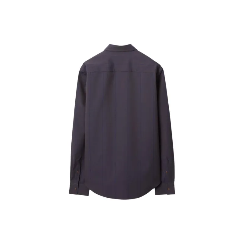 Burberry Striped Wool Shirt-1