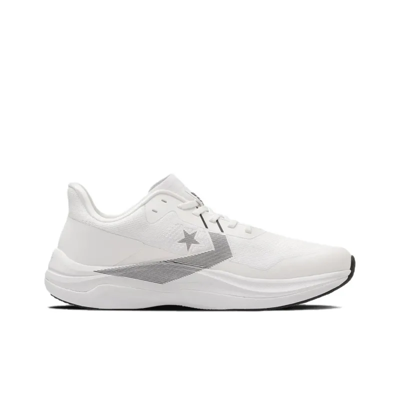 Converse Cons Rundual Cushioning, Wear Resistant Low Top Running Shoes Unisex White Gray Japan Version-1