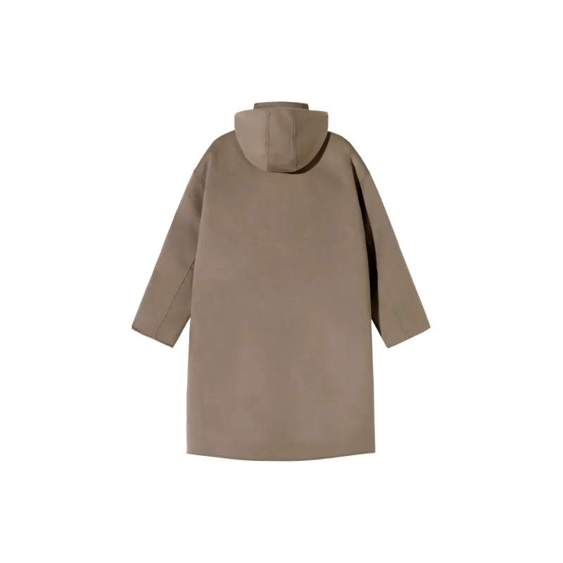 PSO Brand Coat Unisex Sandy Tea Brown-1