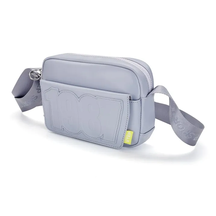 XTEP PU Fanny Pack Regular Unisex Black/Fruit Green/Ecru/Light Purple-13