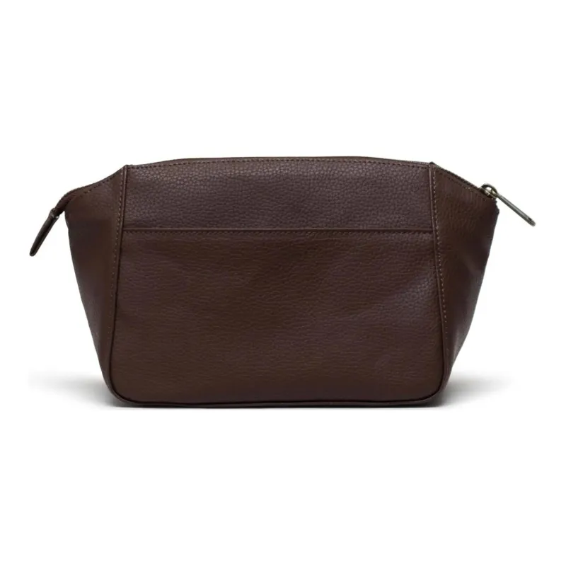 Herschel Polyurethane Toiletry Bag Unisex Chrysanthemum Coffee-2