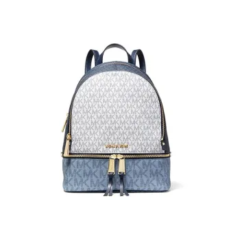 MICHAEL KORS Polyurethane Backpack Medium Size Women's Marine Blue