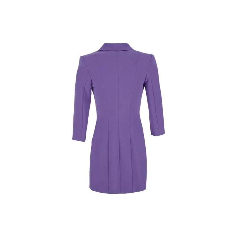Elisabetta Franchi Double layer Asymmetric Mini Dress-1