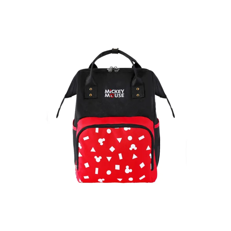 Disney Polyester Backpack Regular Unisex Red Black-1