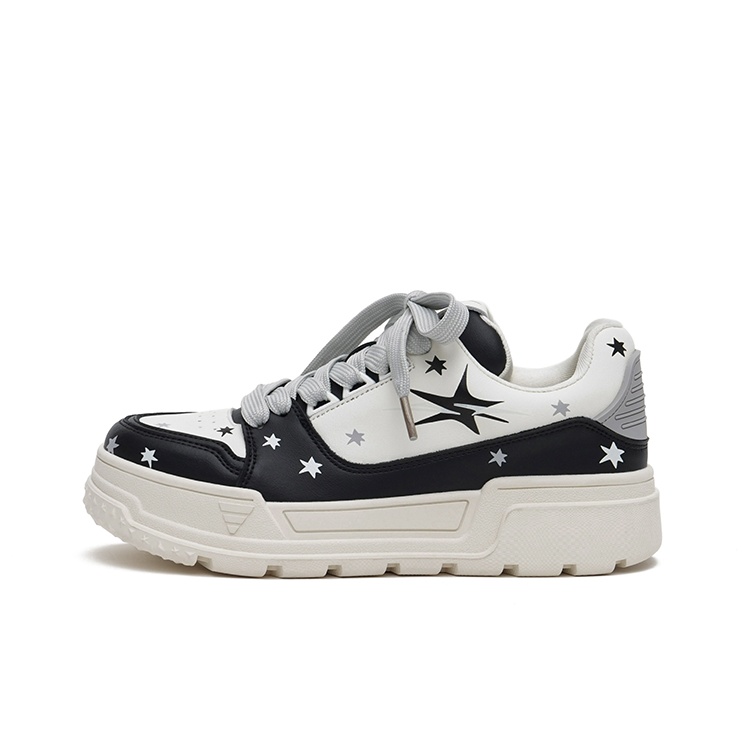MASOOMAKE Skateboard Shoes Women's Low-Top Extreme Night