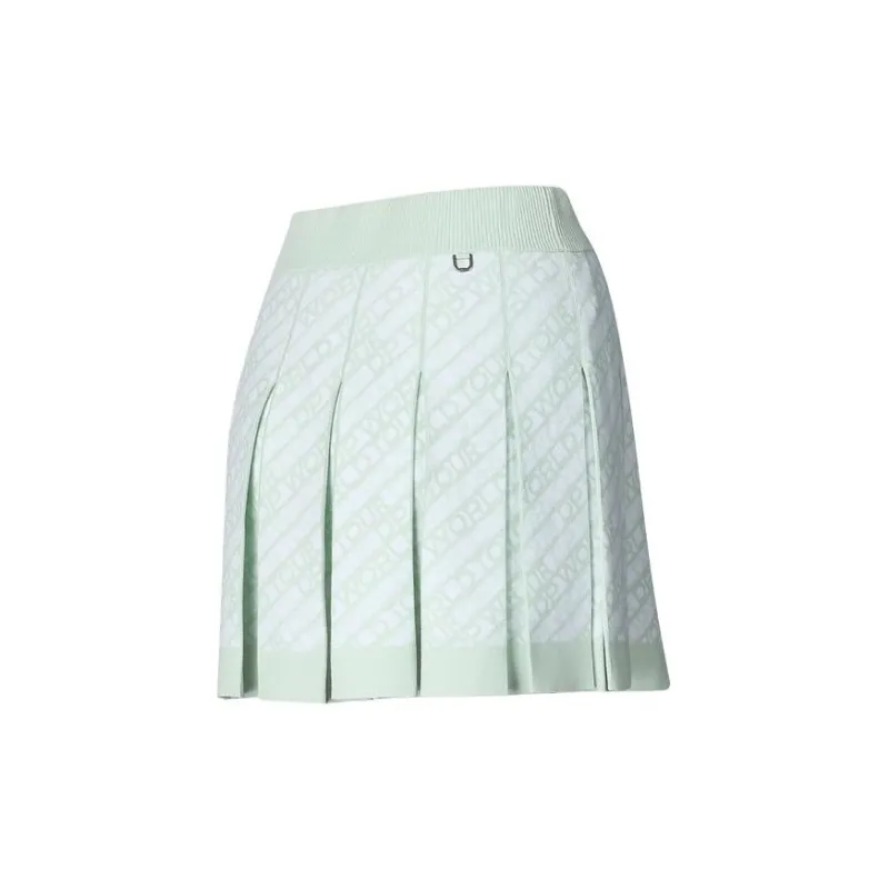 FILA Golf Series SS24 Casual Short Skirts Women's Pea Green-1