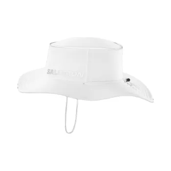 SALOMON Polyester Bucket Hats Unisex White